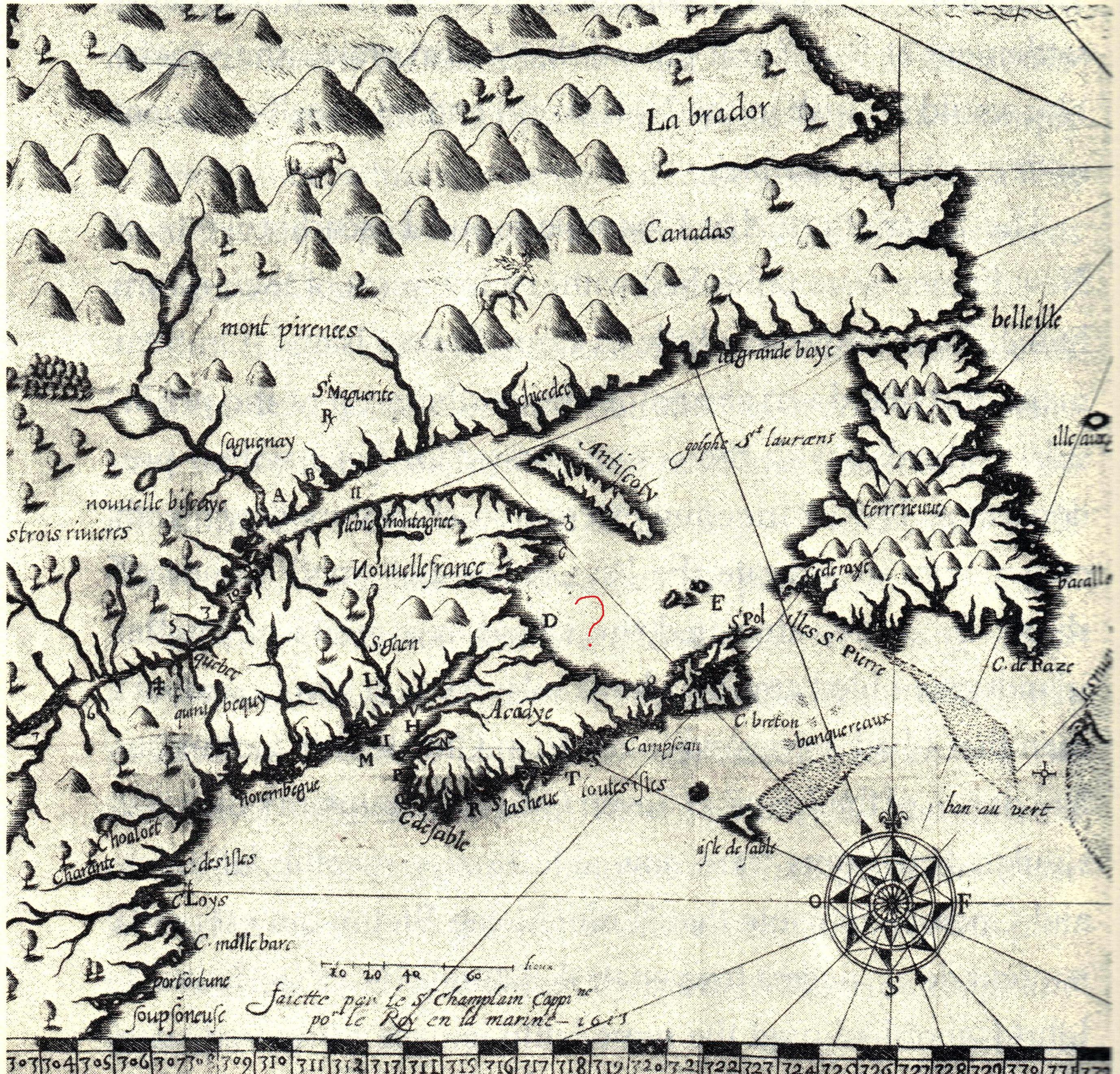 Not a bad map for all.  Except for the fact that Prince Edward Island appears to have been invisible at this time.